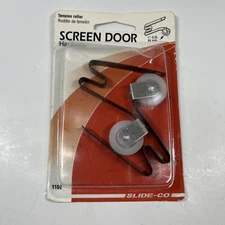 Prime-Line  1 in. Dia. x 1/4 in. L Nylon/Steel  Spring Tension Roller Assembly