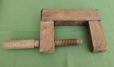 ANCIENNE PRESSE À BOIS / SERRE-JOINT D’ÉBÉNISTE - BEL OBJET - 7