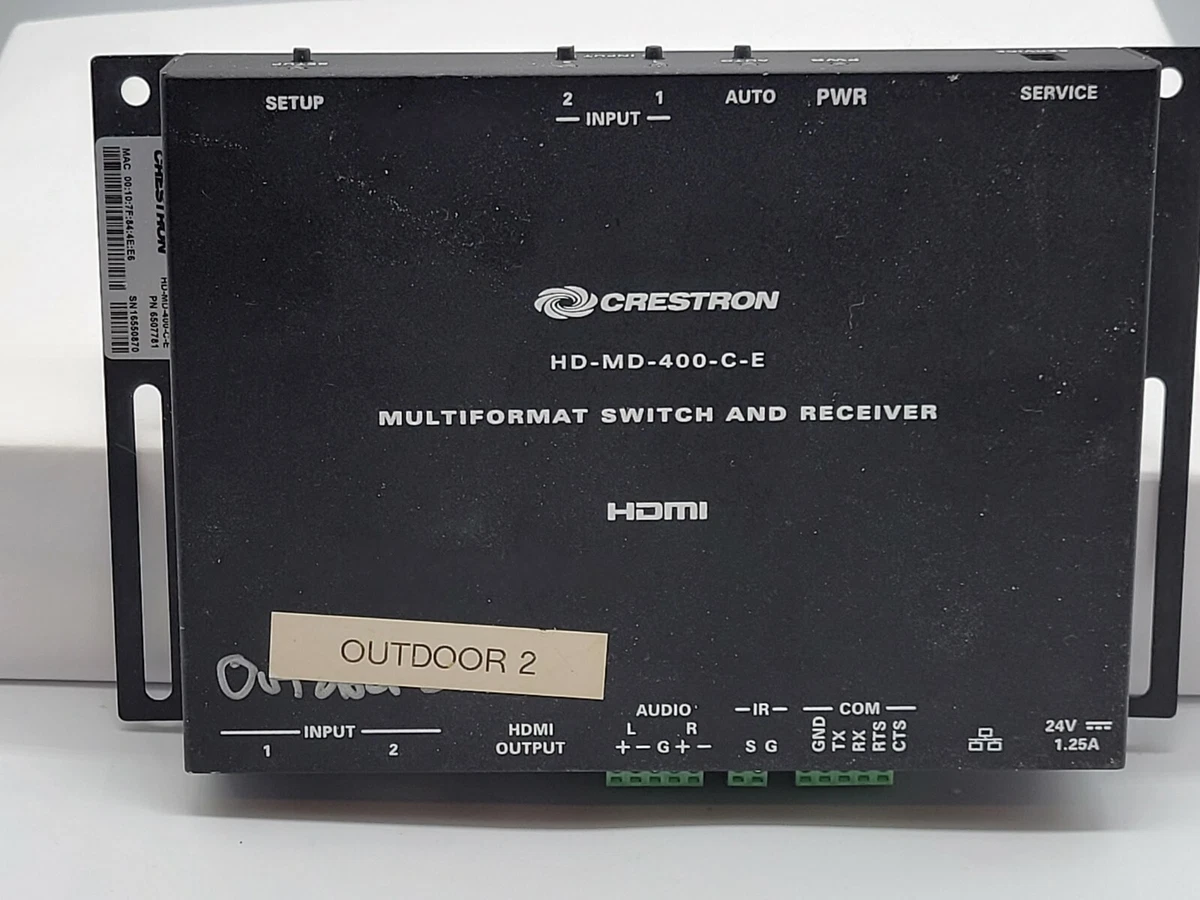 Crestron HDTXC4KZ101 DM Lite® 4K60 444 Transmitter, 55 OFF
