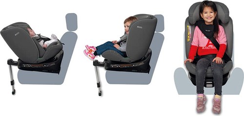 Foppapedretti Seggiolino Auto 0-36 Kg Isofix Bambini 0M-12A grigio ITURN i-Size - Foto 5 di 6