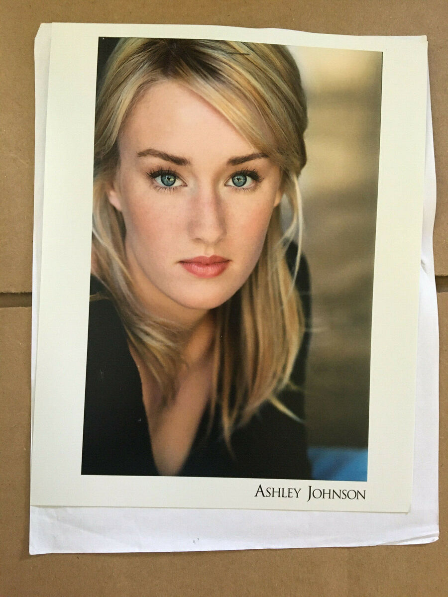 Ashley Johnson , original talent agency headshot photo with credits #3