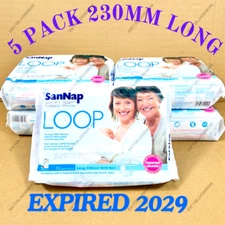 Maternity Pads Sannap Loop Maternity Sanitary Napkin with Belt 10s X 5 set 230mm