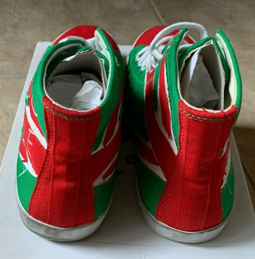 PANTOFOLA D’ORO Pantofola d'oro PdO Instant Collec. Italia Sneaker Alta Bandiera Euro 42 US 8 5 NUOVE