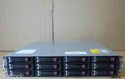 HP P2000 AP843A 12 x 600GB SAS 15K 601777-001 2 x AP844A Enclosure Array