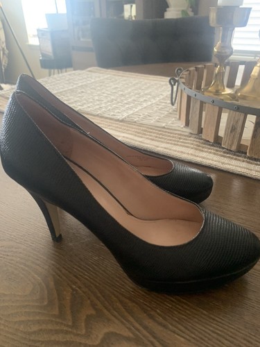 black platform heels ebay