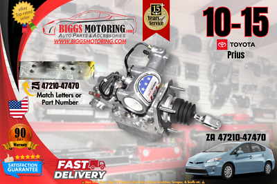 2010-2015 Toyota Prius Abs Anti Lock Brake Pump Module ZA 47210
