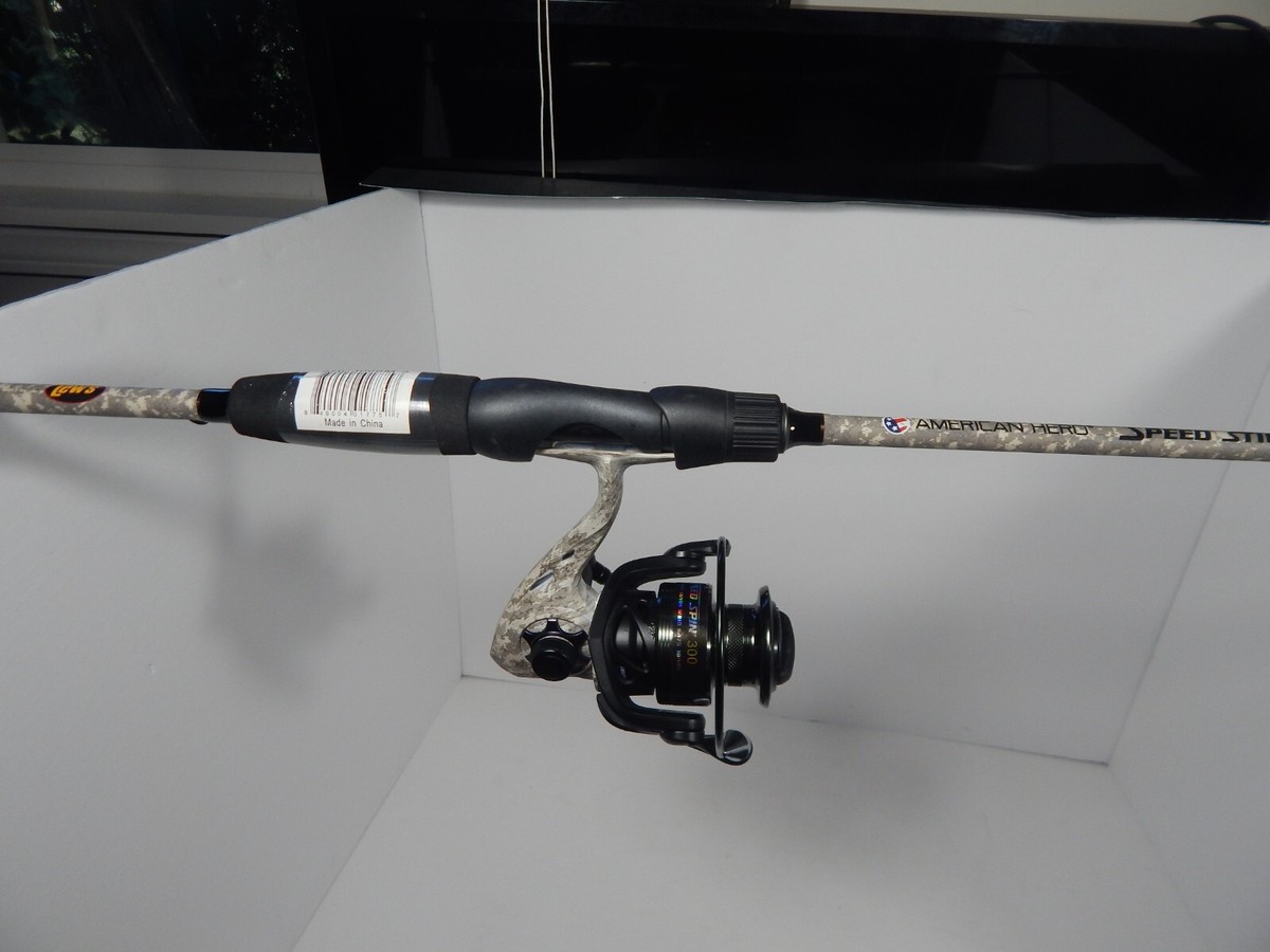 American Hero Speed Stick Im6 Lew's American Hero Speed Spin Combo