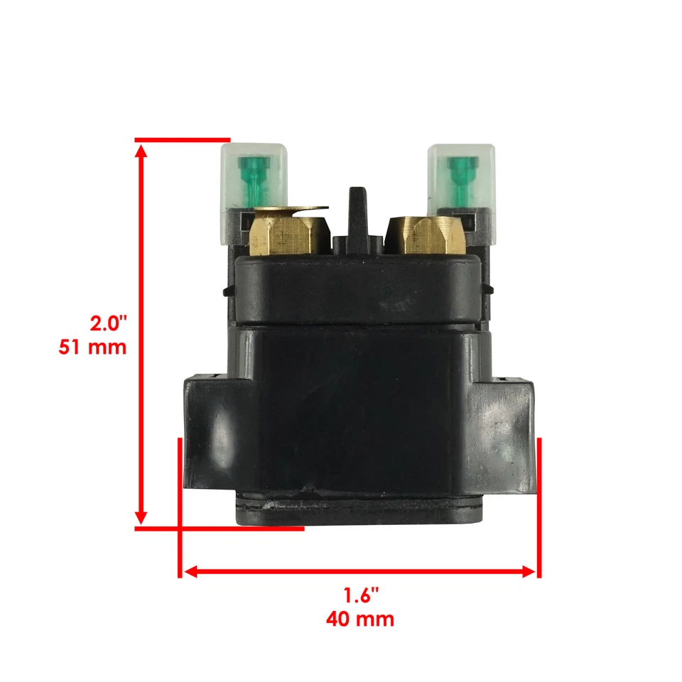 Relé solenoide de arranque Caltric para Yamaha R6 R6S YZFR6 YZFR6S YZF-R6 2003-2009 Foto 2 de 4