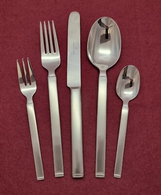 Auerhahn Strato matt Menübesteck 5 teilig mehrere Sets vorhanden top Zustand 