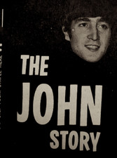 Beatles 1964 Vintage Beatle-Ography Book The John Story John Lennon COA