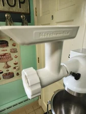 Vintage KitchenAid Hobart Food Grinder Attachment Model FGA -For Parts Only Read