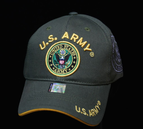 U.S. Army Cap Baseball Caps Licensed Veteran Military Hat Desert Digi Camo Mens - Picture 10 of 10
