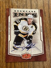 2006-07 FLAIR SHOWCASE INKS Certified AUTO Brian Leetch SP Rangers Bruins