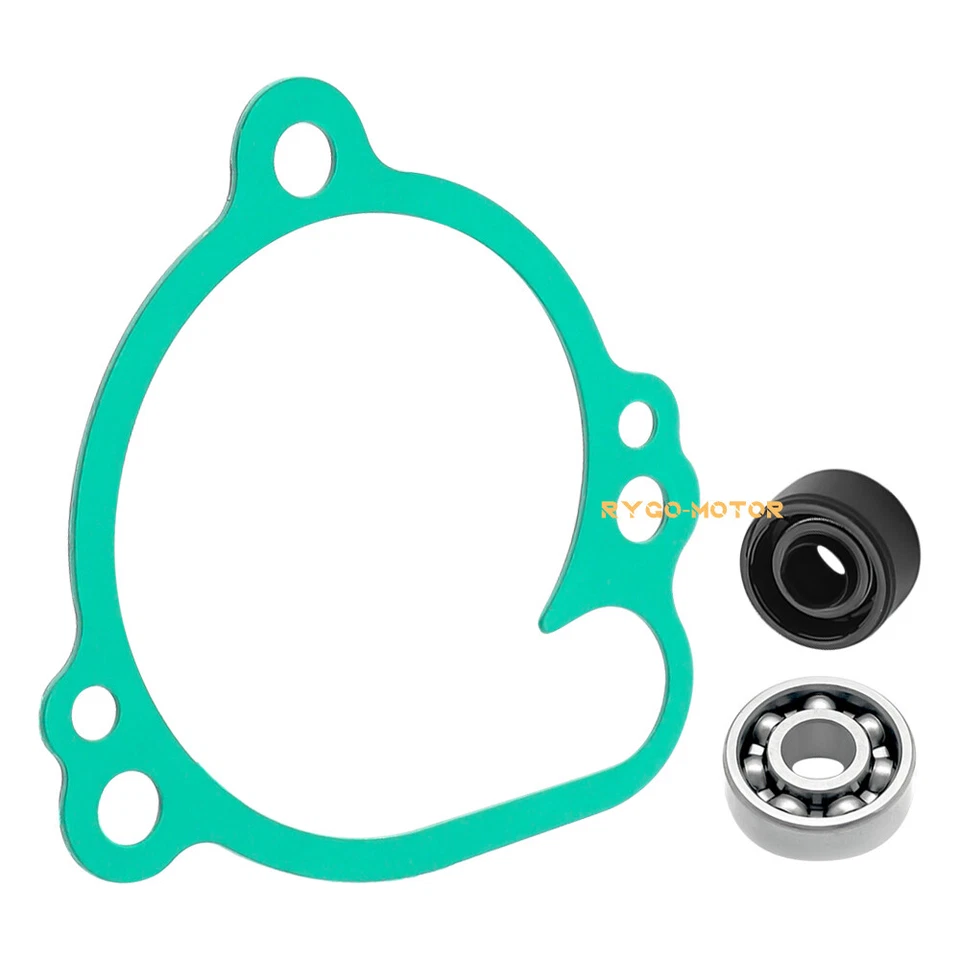 Kit de reconstrucción de bomba de agua apto para Kawasaki KX80 KX85 KX100 junta de sello de cojinete Foto 4 de 4
