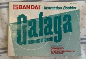 TESTED! Galaga: Demons of Death Box, Game CIB complete Nintendo NES