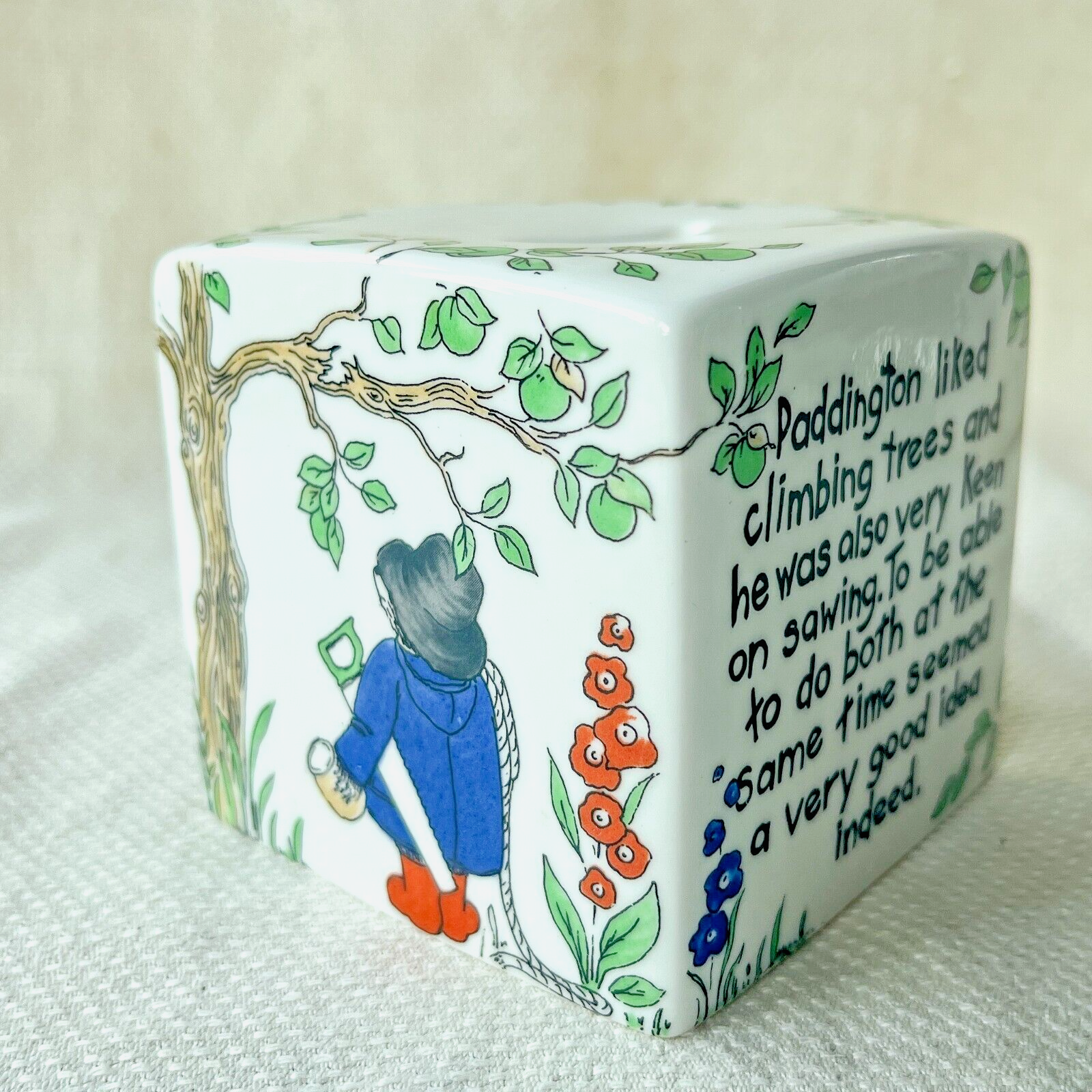 Paddington Bear Coin Bank - Coalport England - Bone China Piggy Bank