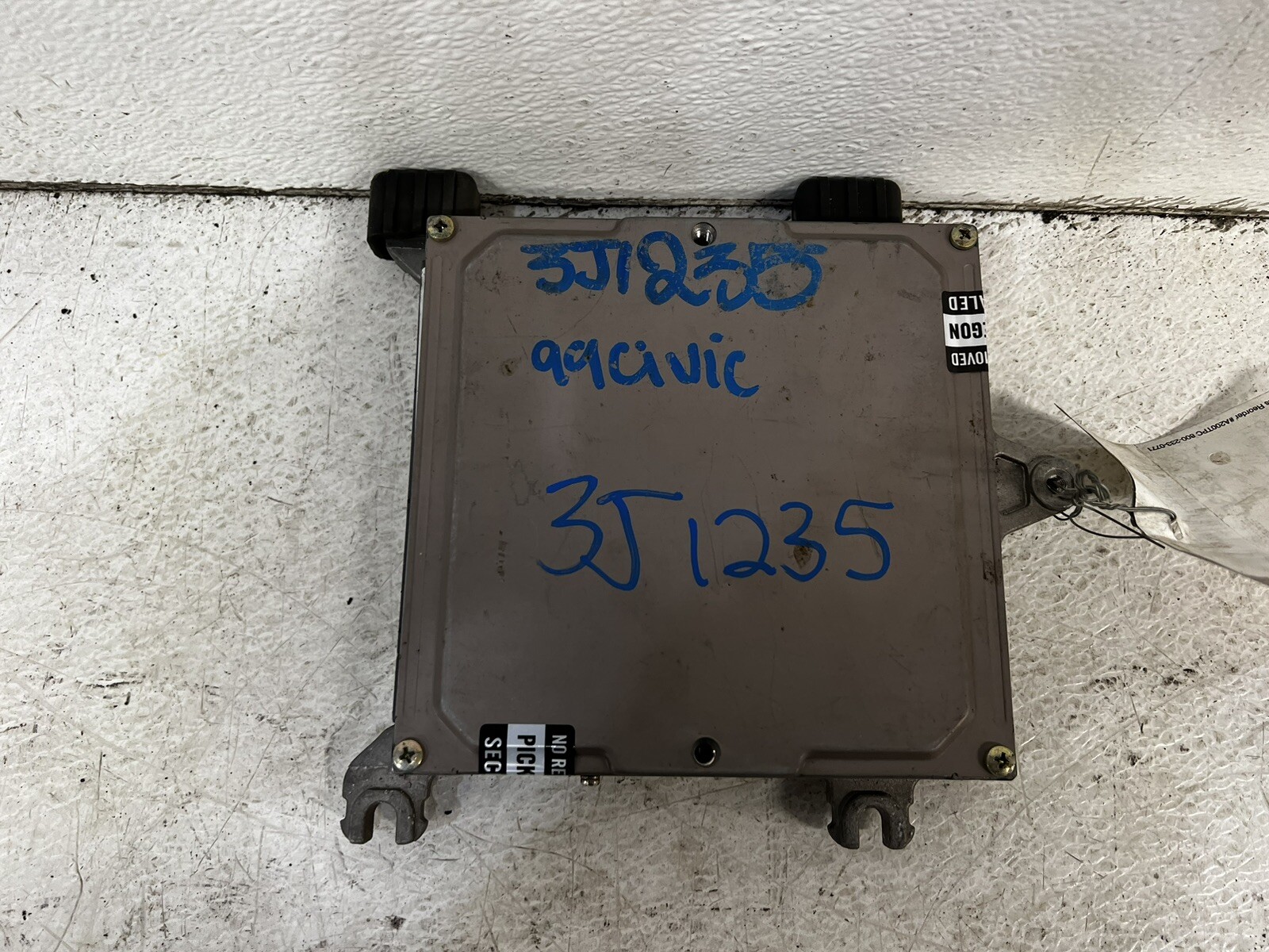 1999 Honda Civic CX DX LX A/T ECU ECM PCU PCM electronic control module ...