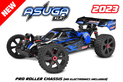 Team Corally C-00488 ASUGA XLR 6S 1/7 Roller Buggy Blau