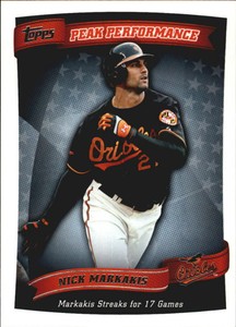 2010 Topps Baseball Peak Performance #94 Nick Markakis | eBay