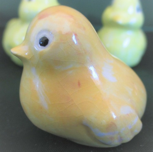 Yellow Ducks and Chicks Figurines 5 pieces - Picture 9 of 12