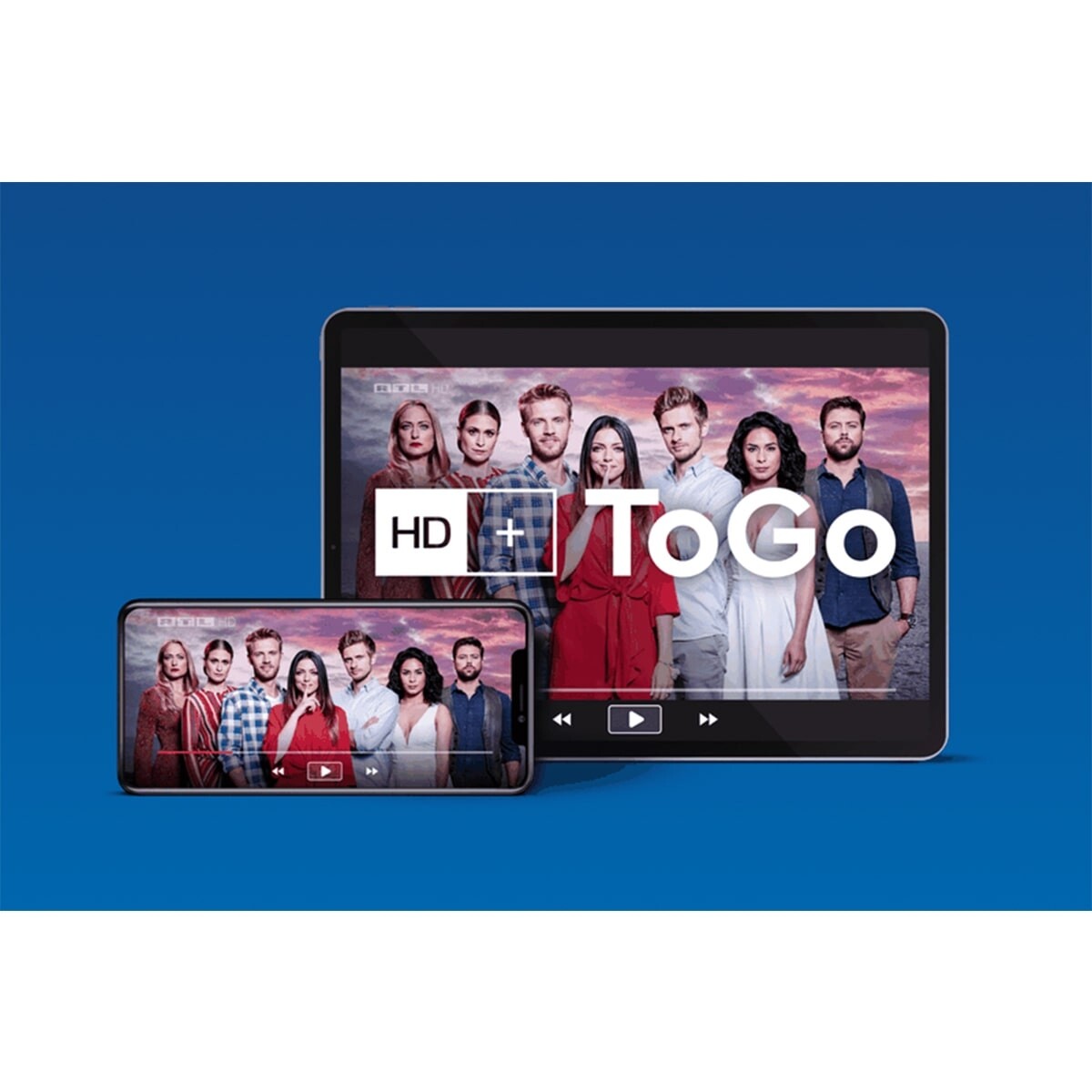 Thumbnail - Hd+ Verlängerung Inkl. Mobiles Fernsehen Mit Hd+ Togo Für 12 Monate Hd