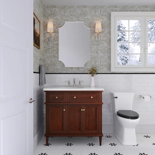 Beasley Towel Ring - Elegant Bathroom Accessory for Stylish Spaces - Picture 5 of 8