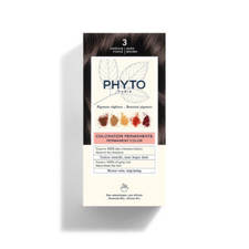 Phyto Hair Color Kit 3 Dark Brown Hair Coloring Without Ammonia