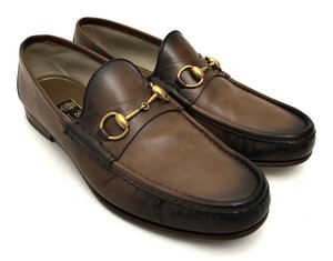 gold bit loafers