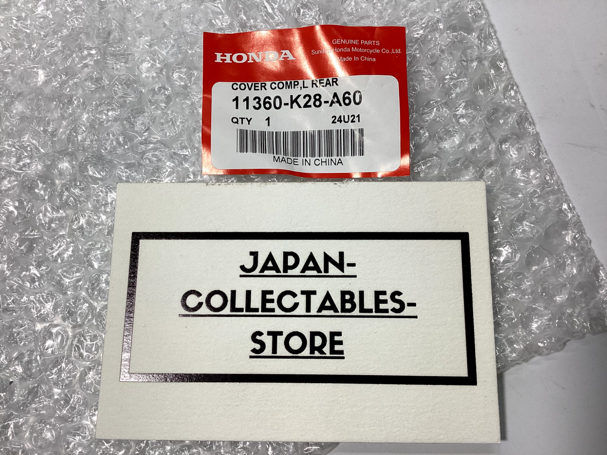 ホンダ　スクラブバッズ　20箱　新品 HONDA FRONT SPROCKET COVER 2019-2024 CRF125F / FB OEM 11360-K28