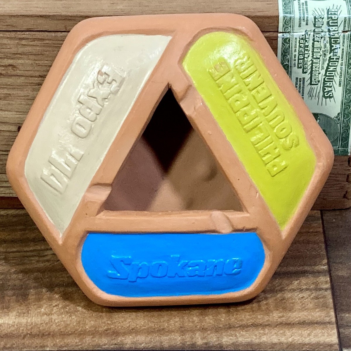 cigarette box philippines Rare Philippine Souvenir Ash Tray EXPO '74 World's Fair w Original New Graphic Warning Labels To