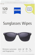 Pre Moistened Sunglasses Cleaning Wipes 120 Count