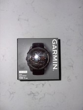 Garmin Fenix 8 Smartwatch 51mm Solar Sapphire Grey Titanium Black Strap