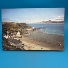 Vintage card Of Porth Dinllaen a fishing hamlet on the Llŷn Peninsula in Gwynedd