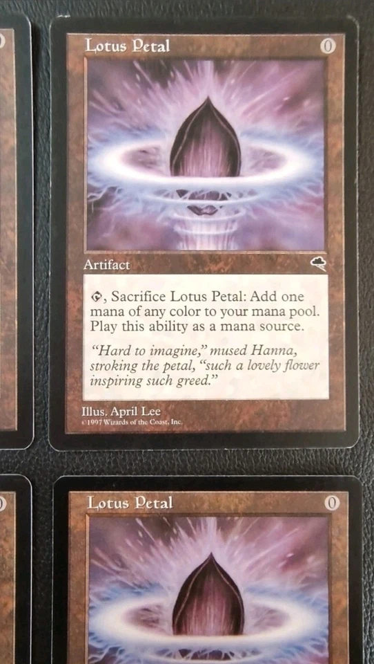 🪷 4x Lotus Petal Tempest Regular TMP Tempest MAGIC 🍁🍁🍁🍁✨ - Image 3 of 4
