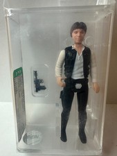 HAN SOLO Large Head AFA 80  Vintage Loose Star Wars Action Figure Kenner 1977big