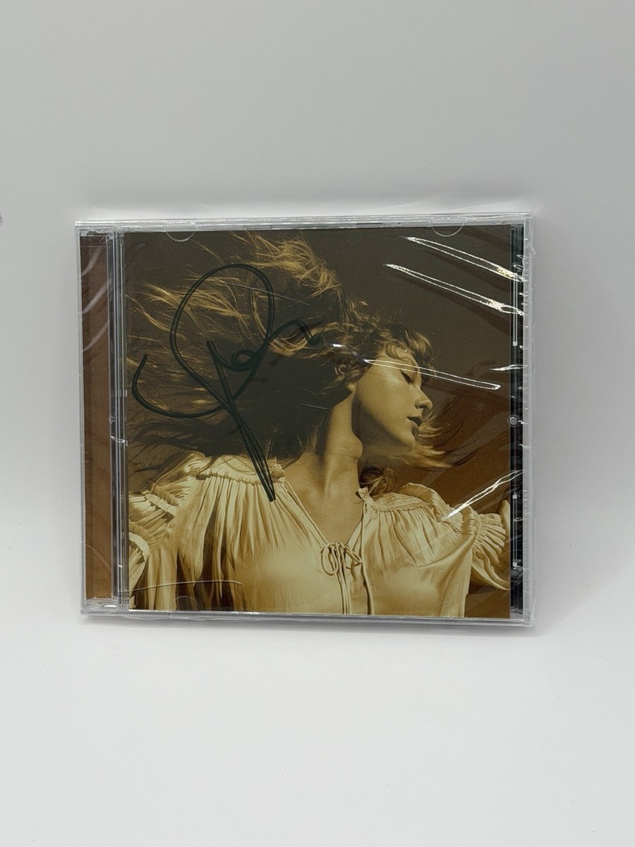 Taylor Swift Signed Fearless Taylor's Version CD Sealed New Auto