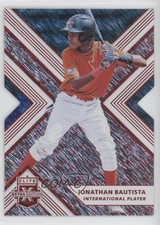 2018 Panini Elite Extra Edition Status Red Die-Cut 21/99 Jonathan Bautista 09rv