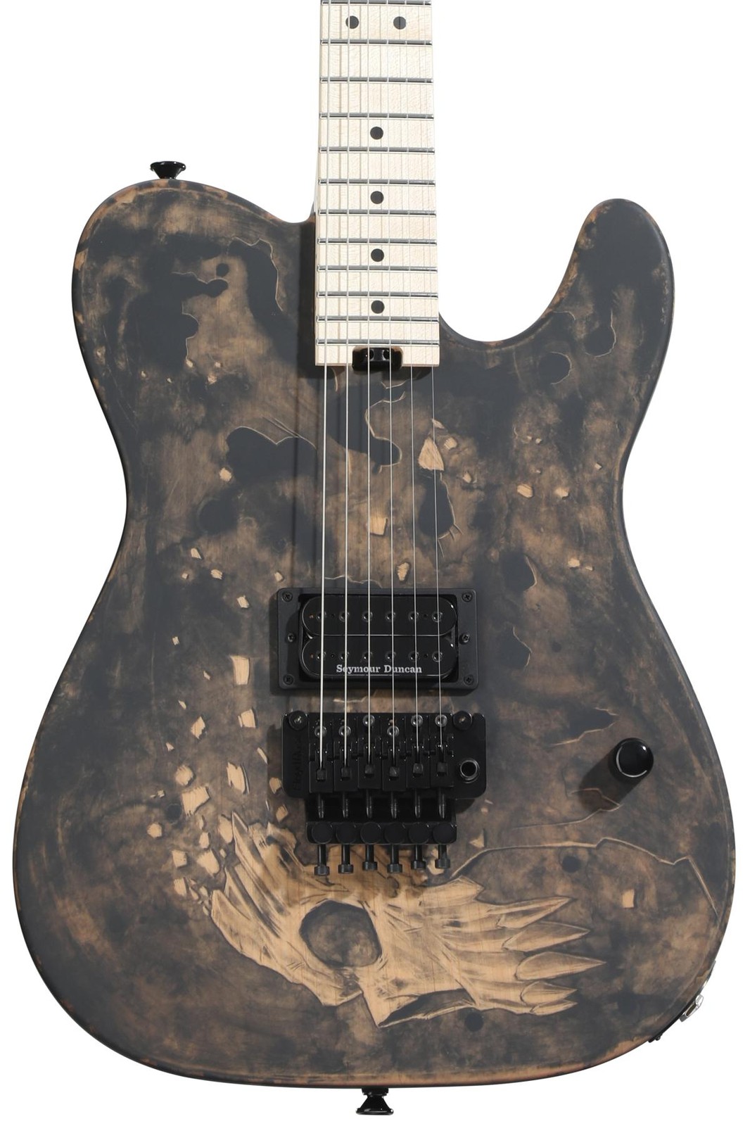 Электрогитара Charvel USA Custom Shop Style 2 - Фрагмент кости