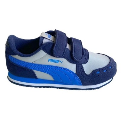Toddler's Puma Cabana Racer SL High Rise/Peacoat-Palace Blue (351980 82) - 4