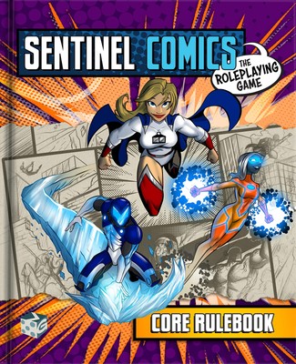 Greater Than Games | Sentinel Comics: Core Rulebook | Tabletop Role Playing G...