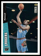1996-97 UD Collector's Choice #351 Roy Rogers Rookie RC Grizzlies card. rookie card picture