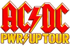 Acdc - Power Up Tour - Rock Music - Acdc - Sticker Decal