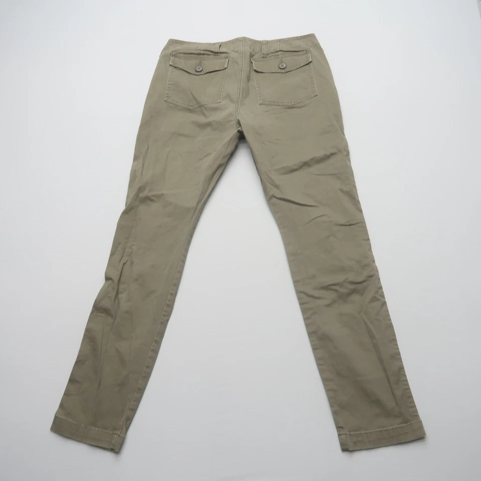Cabi Womens Utility Pants Size 8 Brown Skinny Cotton Stretch Mid Rise Casual - Image 2 of 4