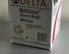 Delta Faucet R10000-UNWS Rough-In Valve Body with Stop Open Box