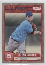 2011 Playoff Contenders Prospect Tickets Crystal Collection Dillon Howard z6b