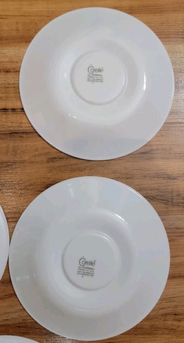 Set of 5 Corelle Old Town Blue Onion Coffee Tea Saucers 6 1/4" Vintage - Picture 8 of 9