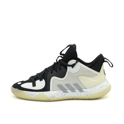 adidas Damen Stepback 2 Sneaker Schwarz Weiß Mesh Basketballschuh EU 39 1/3