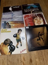 Cliff Richard 12" Vinyl LP Record Bundle Various For Sale Job Lot