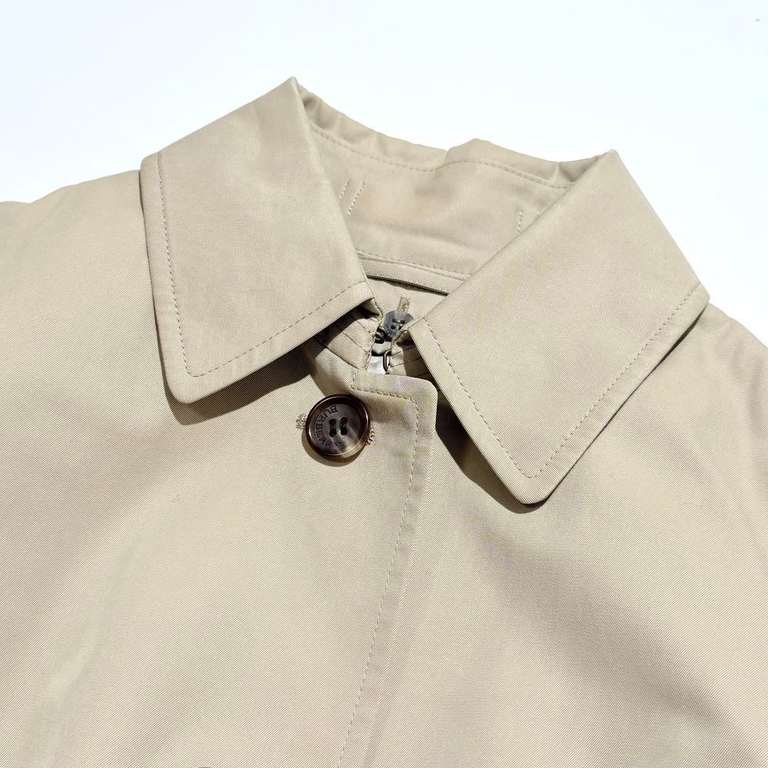 BURBERRY Honey Beige Long Trench Coat with Liner, Size 38, Woman, From Japan thumbnail 4