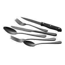 Uimoso 48-Piece Stainless Steel Flatware Set for 8, Cutlery Utensils for Kitchen